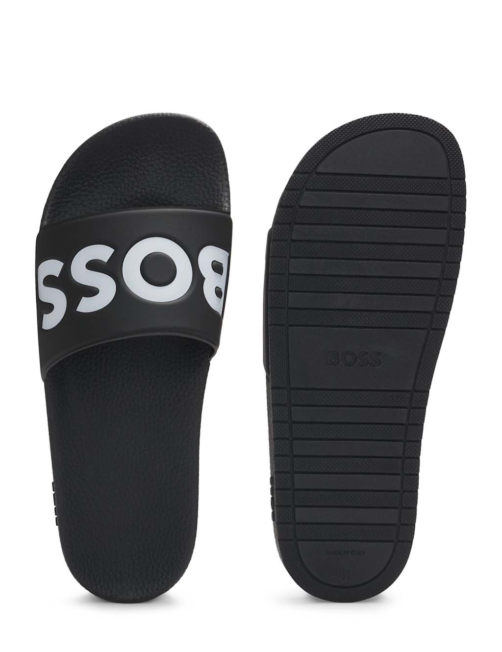 Boss Logo Sliders Black Mix