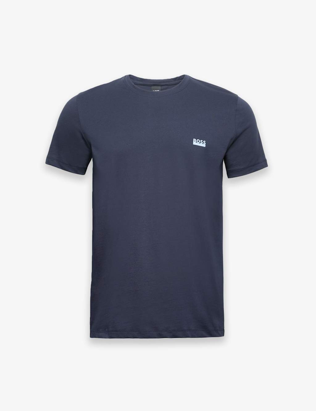 Boss Men's Pure Cotton Crew Neck T-Shirt - M - Dark Blue - Available at M&S