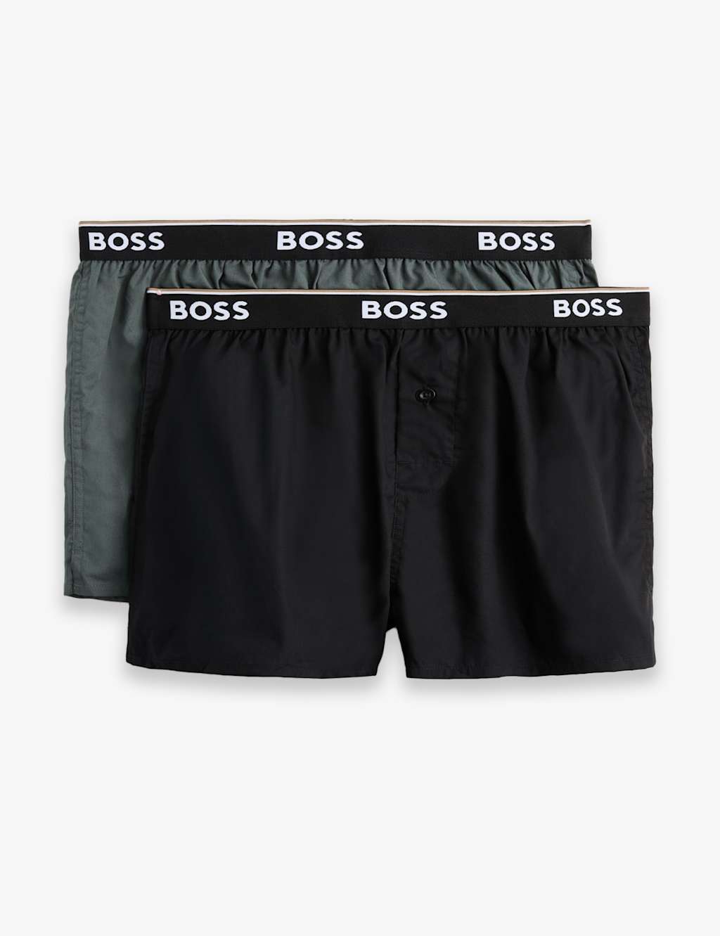 Boss 2 Pack Pure Cotton Boxers Multi