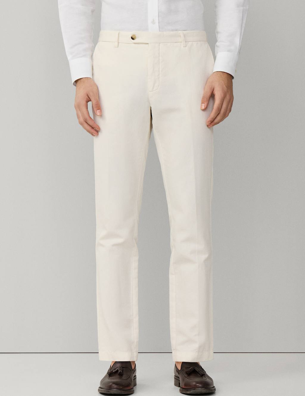 Hackett Men's Slim Fit Chinos - 32 - Beige - Available at M&S