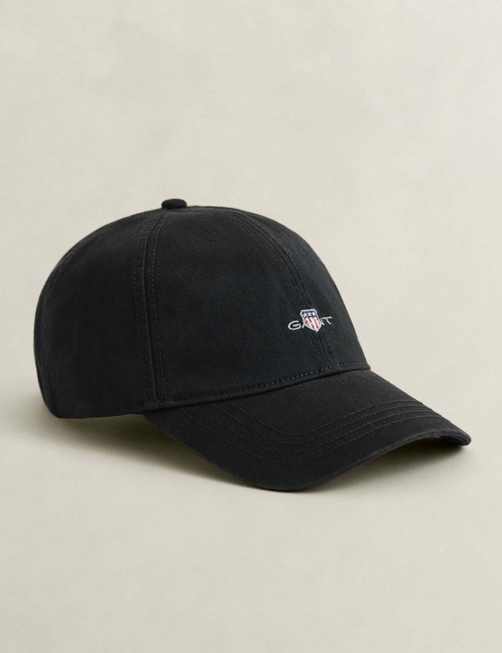 Gant Men's Pure Cotton Baseball Cap - Black - Available at M&S
