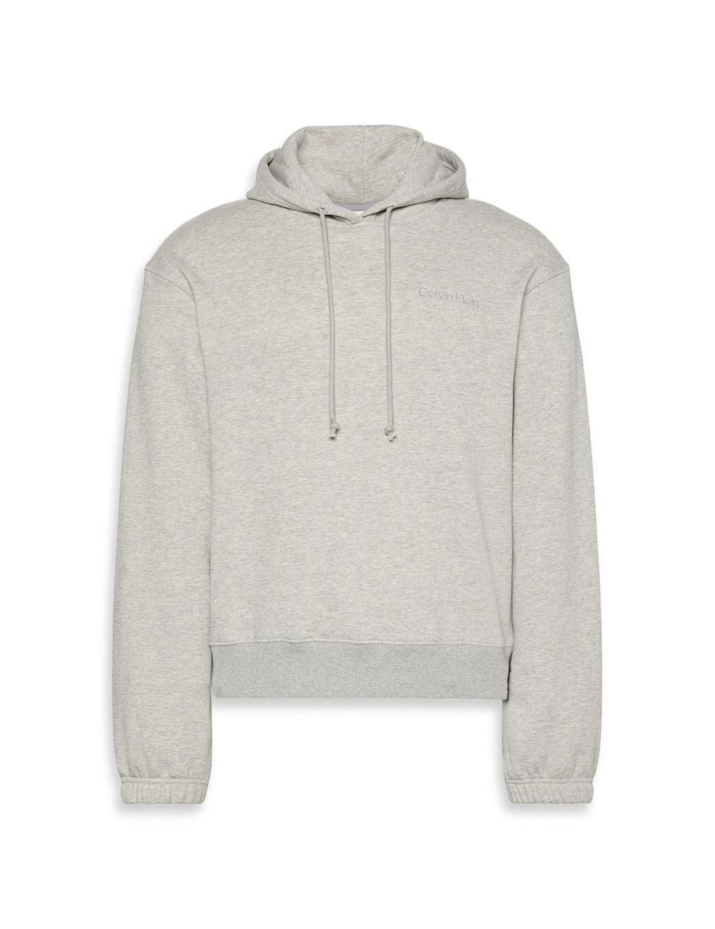 Calvin Klein Cotton Rich Hoodie Grey