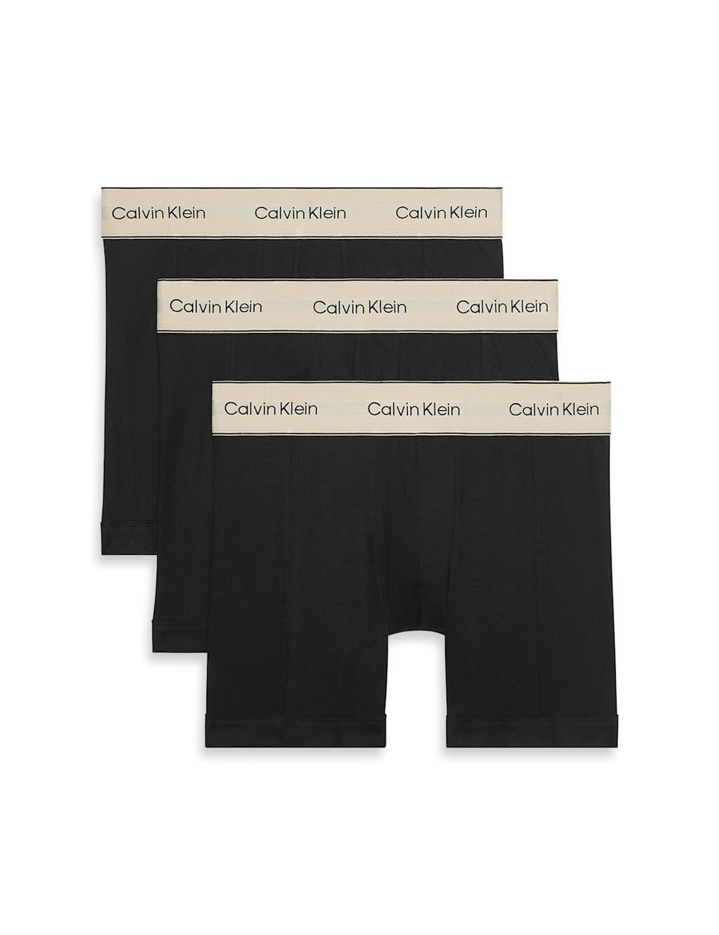 Calvin Klein 3pk Heritage Cotton Stretch Boxers Black