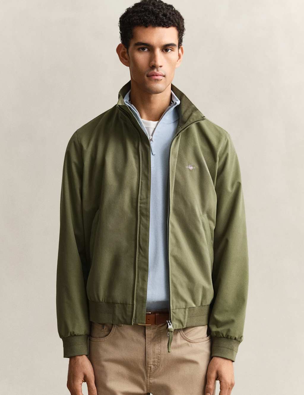 Gant Men's Lightweight Hampshire Jacket - L - Green - Available at M&S