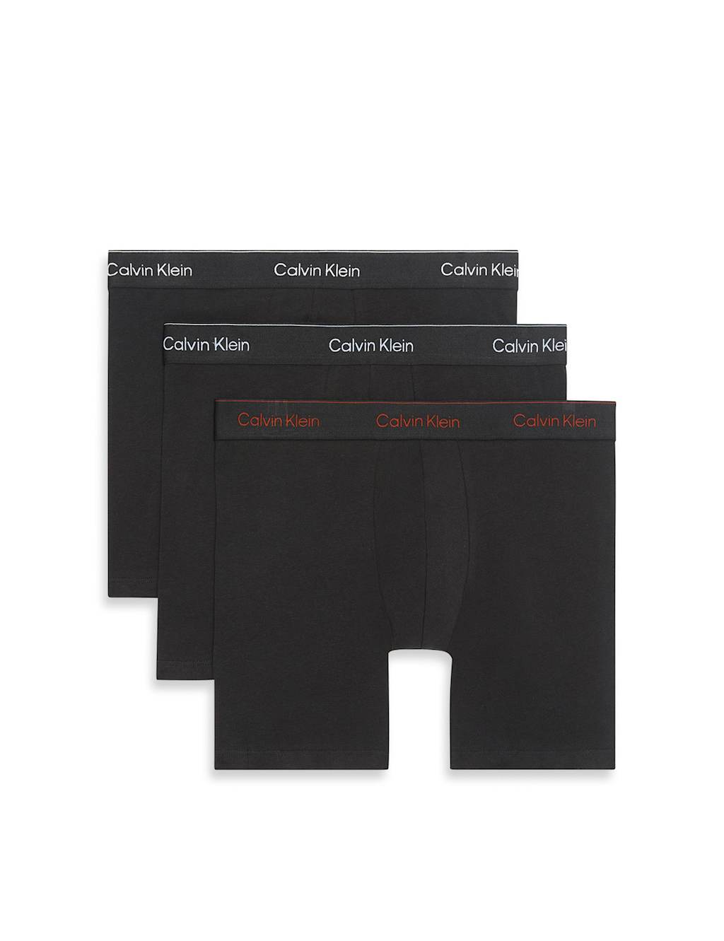 Calvin Klein 3pk Icon Cotton Stretch Boxers Black
