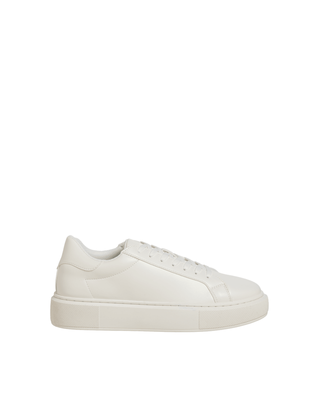 Jack & Jones Men's Lace Up Trainers - 10 - White - Available at M&S