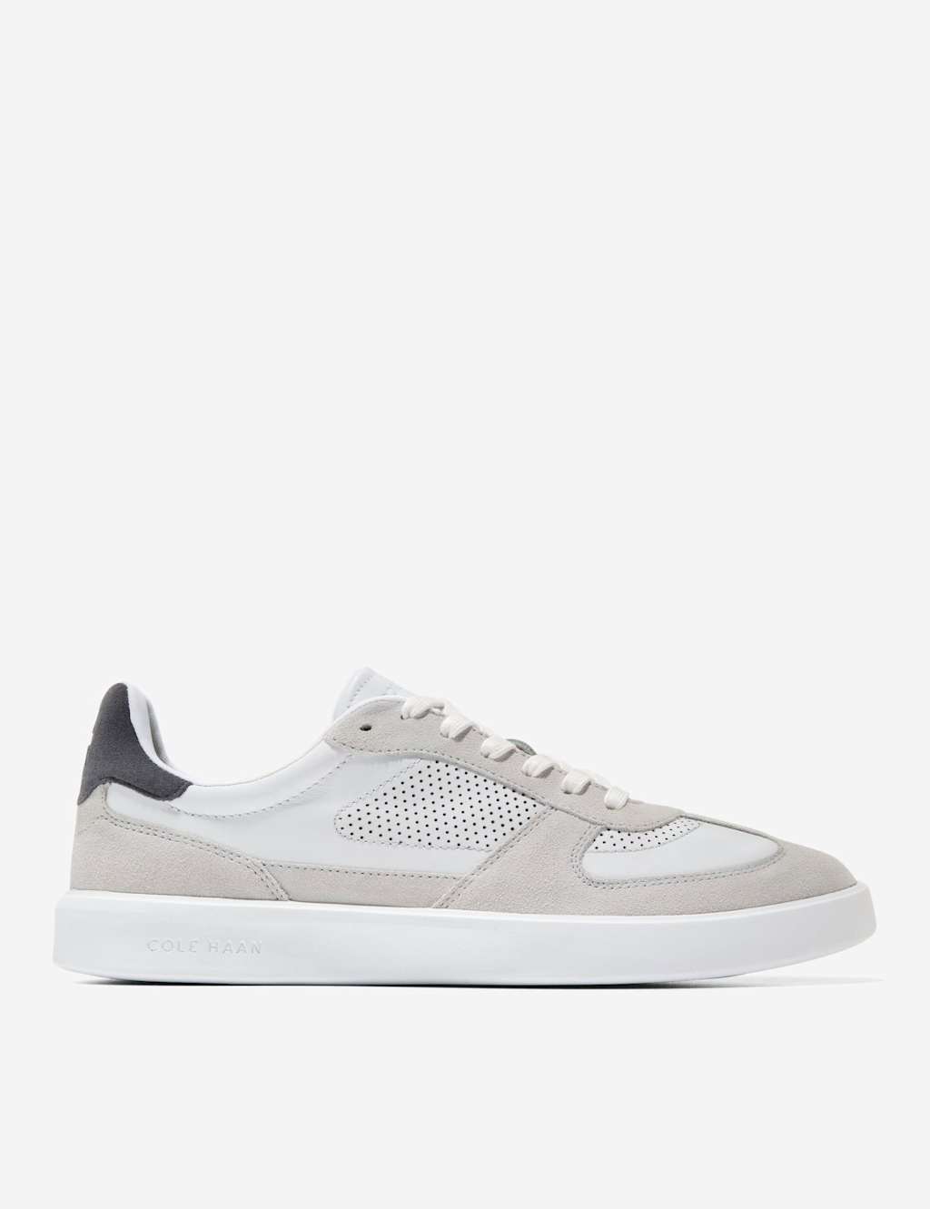 Cole Haan Grand Crosscourt Modern Turf Leather Trainers Grey Mix