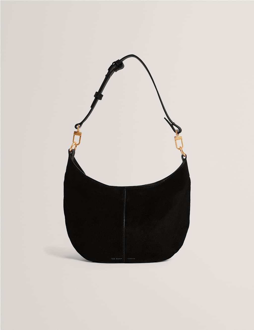 Ted Baker Women's Leather Mini Slouch Hobo Bag - Black - Available at M&S