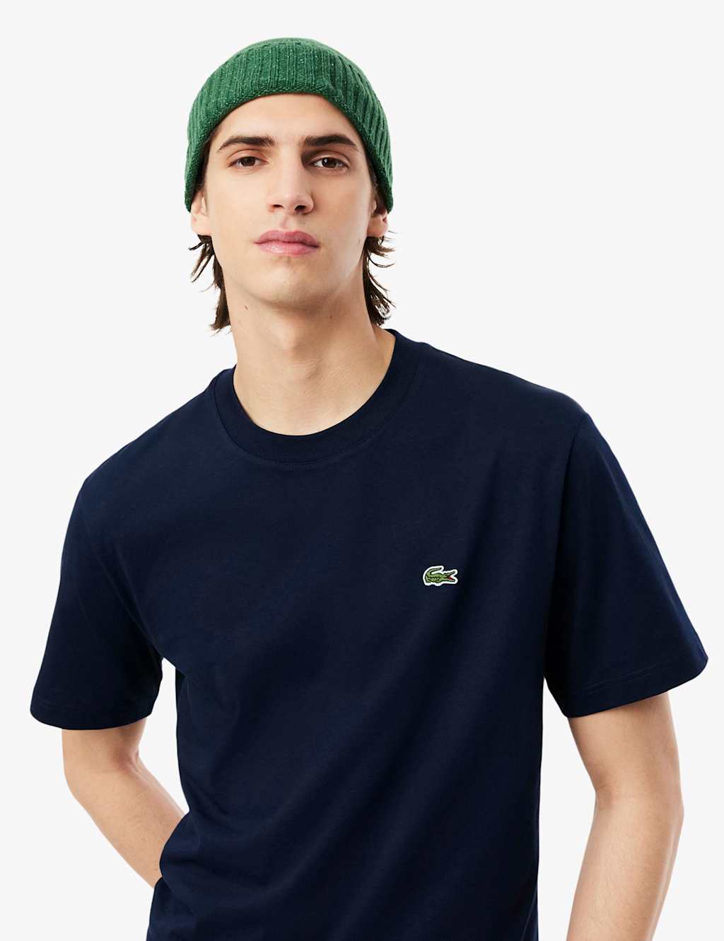 Lacoste Pure Cotton T-Shirt Navy
