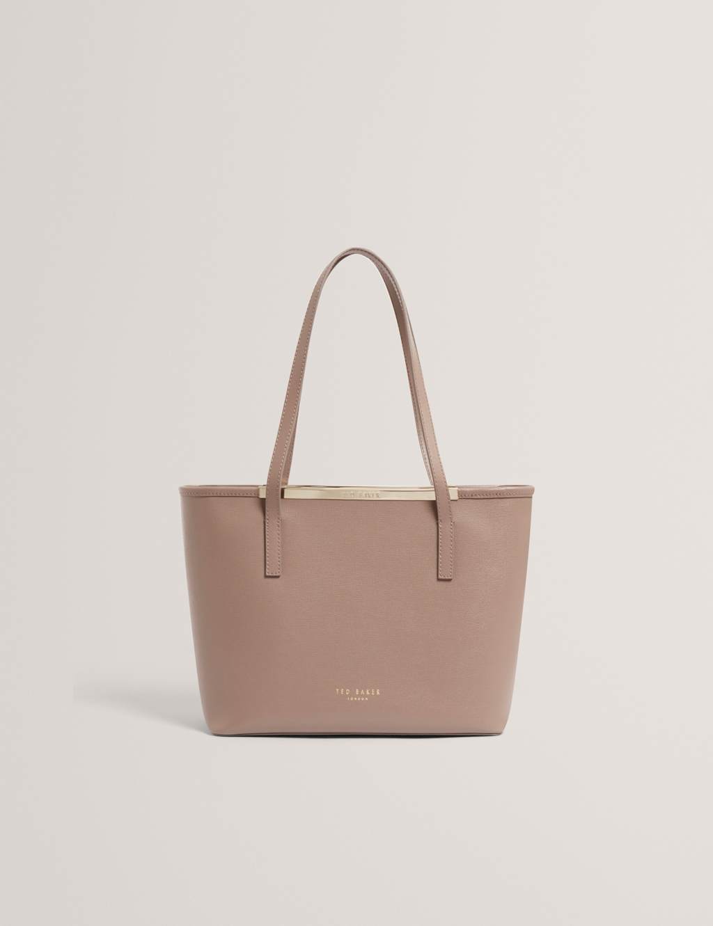 Ted Baker Women's Leather Shoulder Shopper - Taupe - Available at M&S