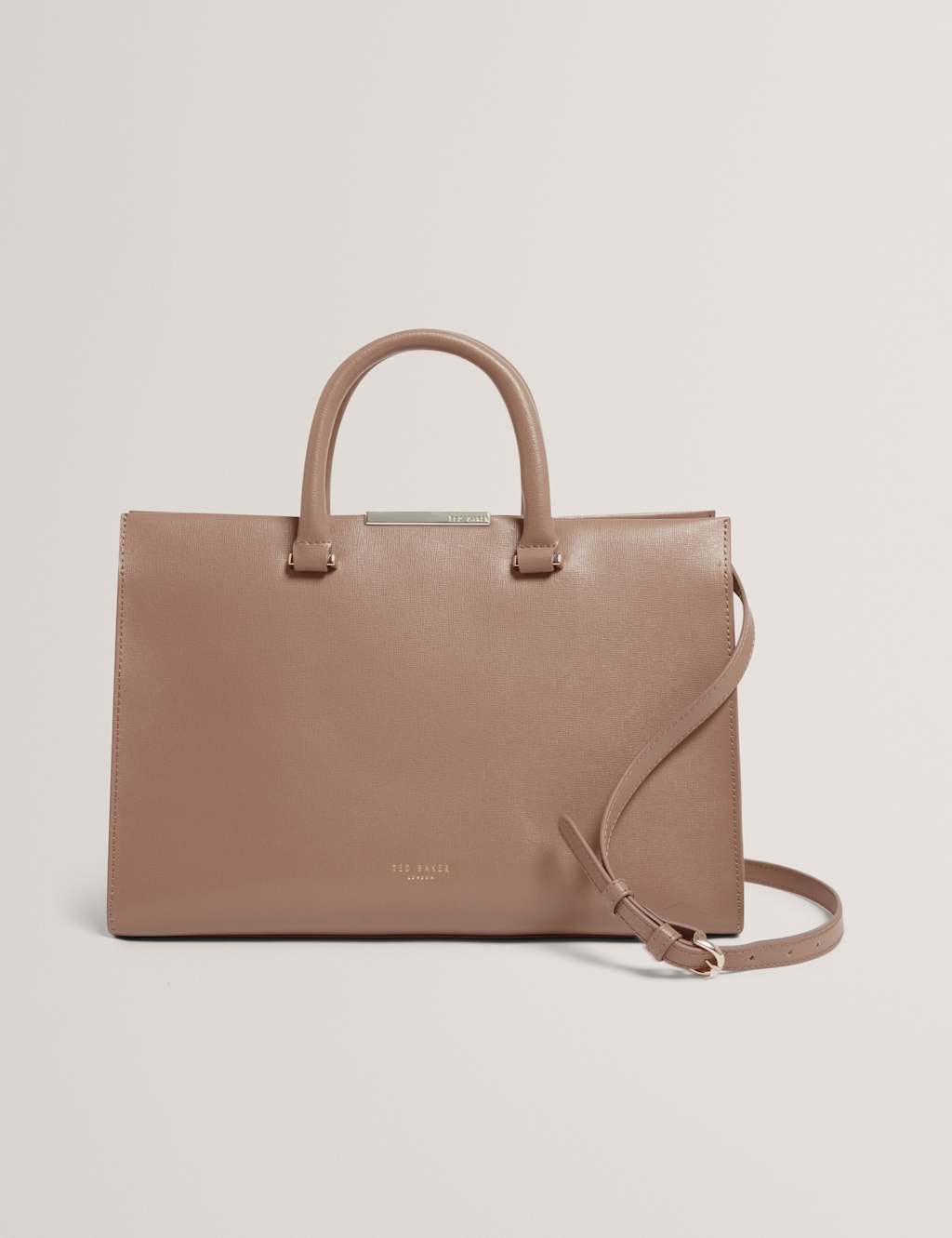 Ted Baker Women's Leather Tote Bag - Taupe - Available at M&S
