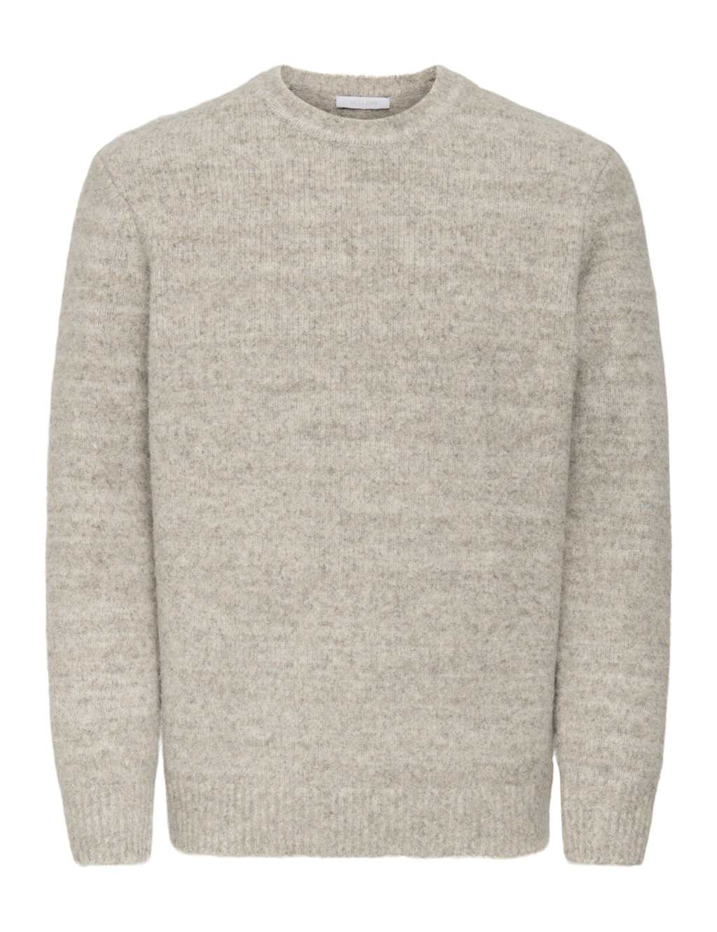 ONLY & SONS Crew Neck Jumper Light Grey