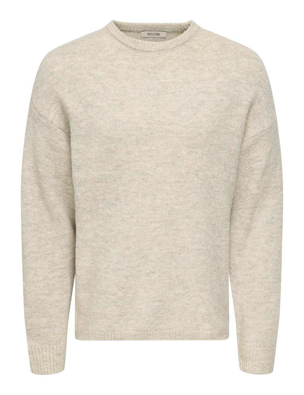 ONLY & SONS Crew Neck Jumper Beige