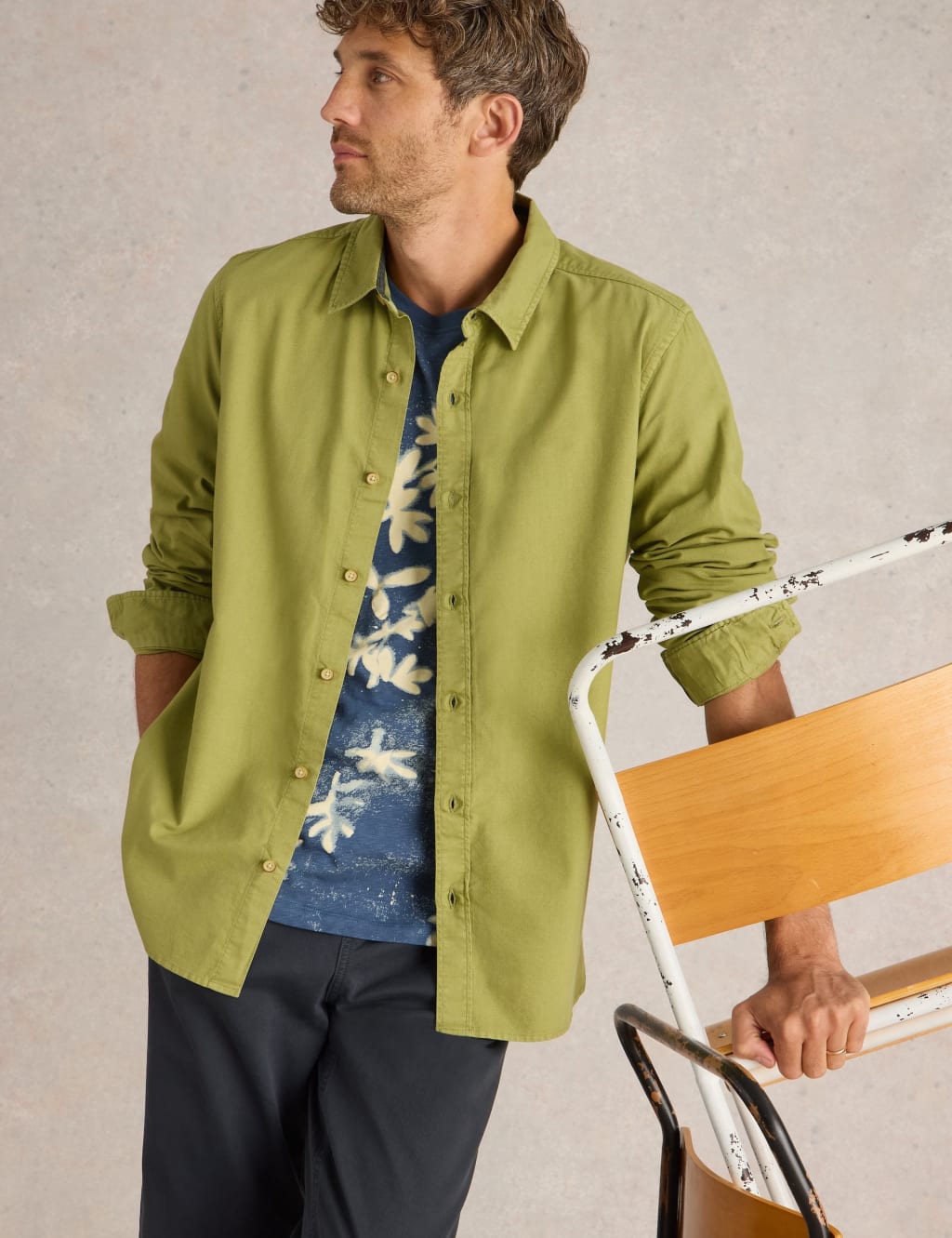 Pure Cotton Oxford Shirt
