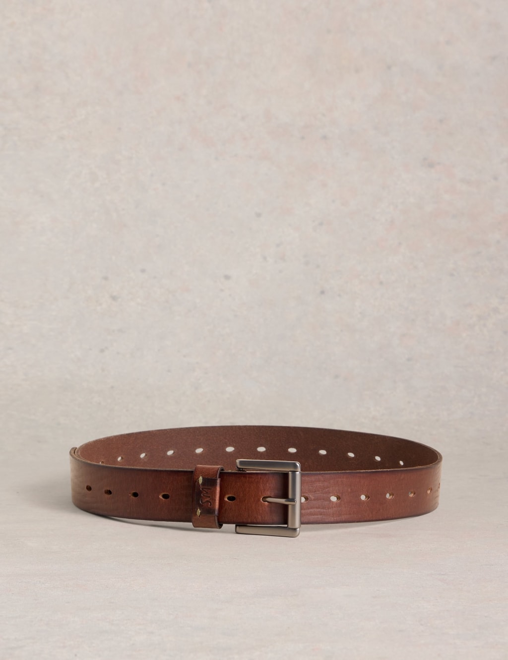 Leather Multi Punch Hole Belt