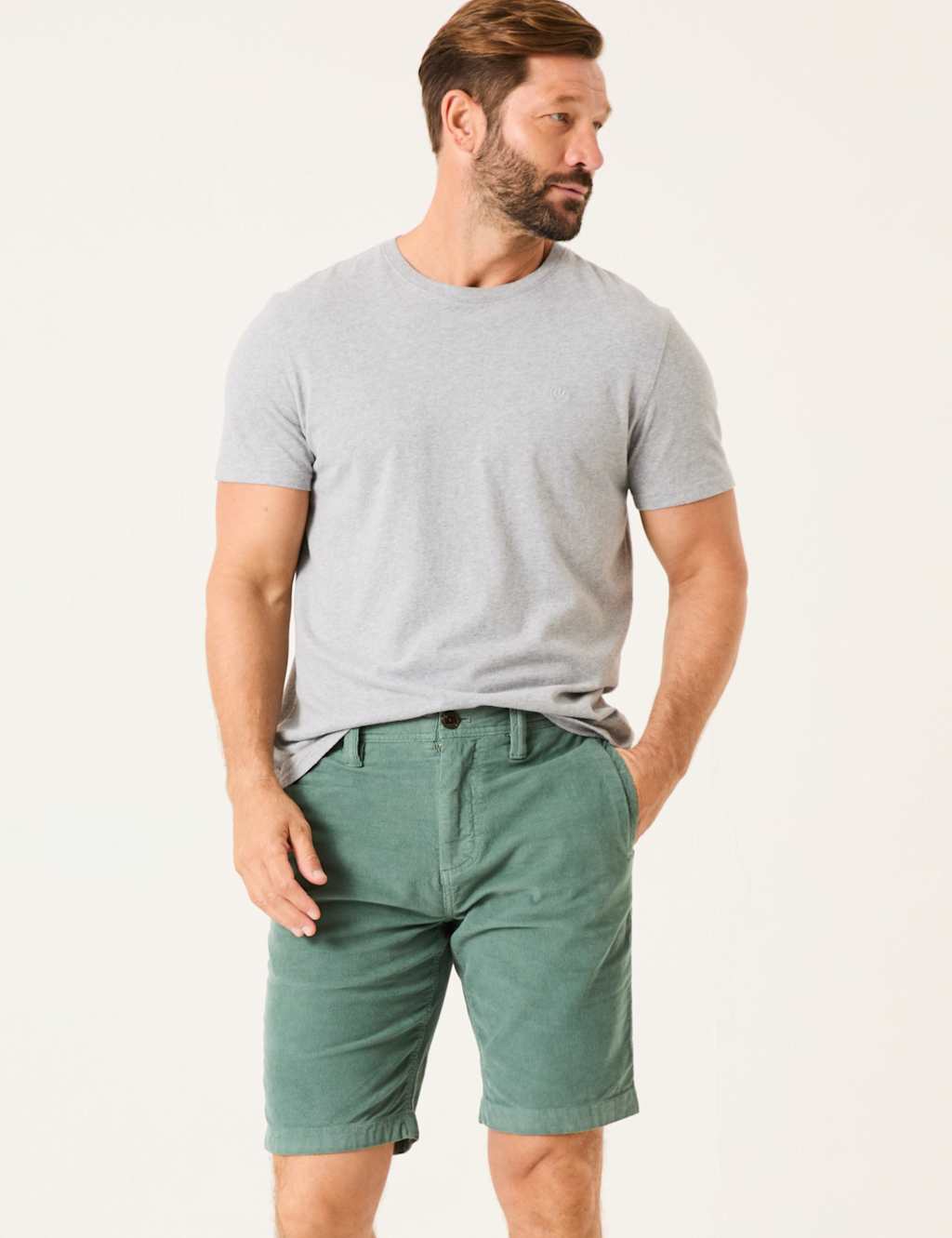 Cotton Rich Corduroy Shorts