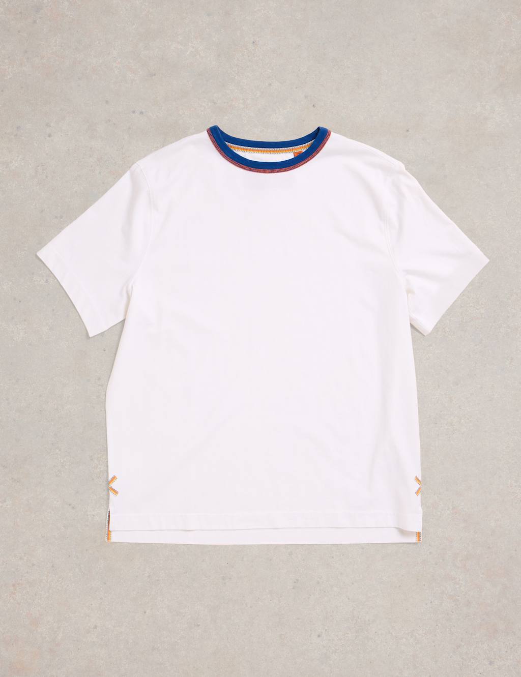 Pure Cotton Ringer T-Shirt