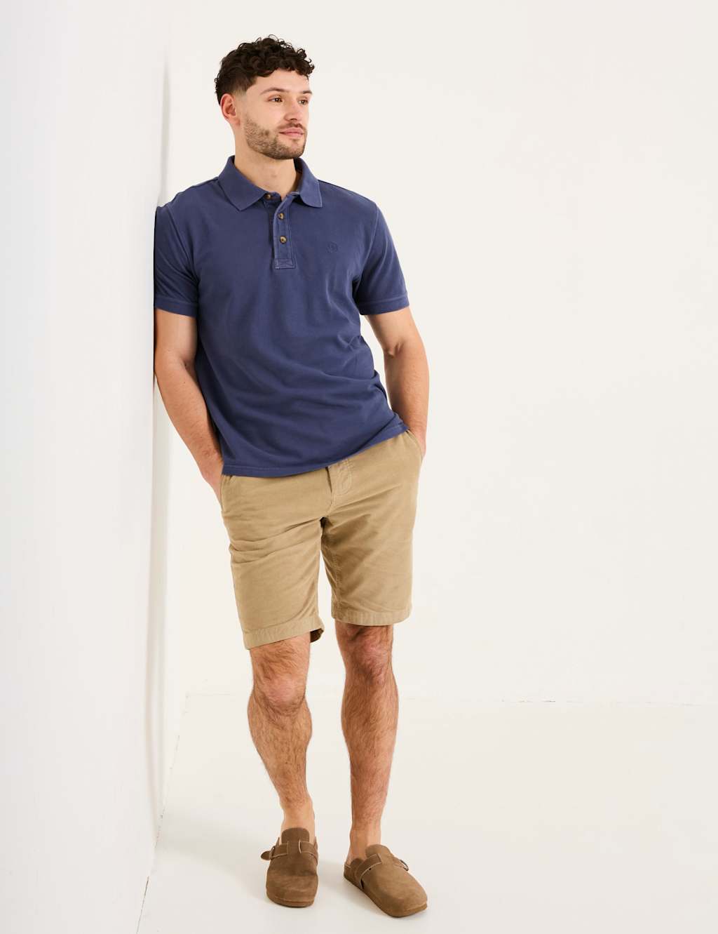 Pure Cotton Pique Polo Shirt