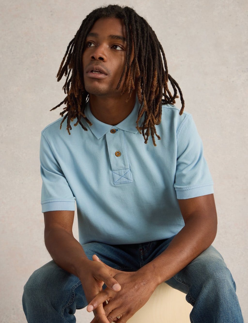 Pure Cotton Polo Shirt