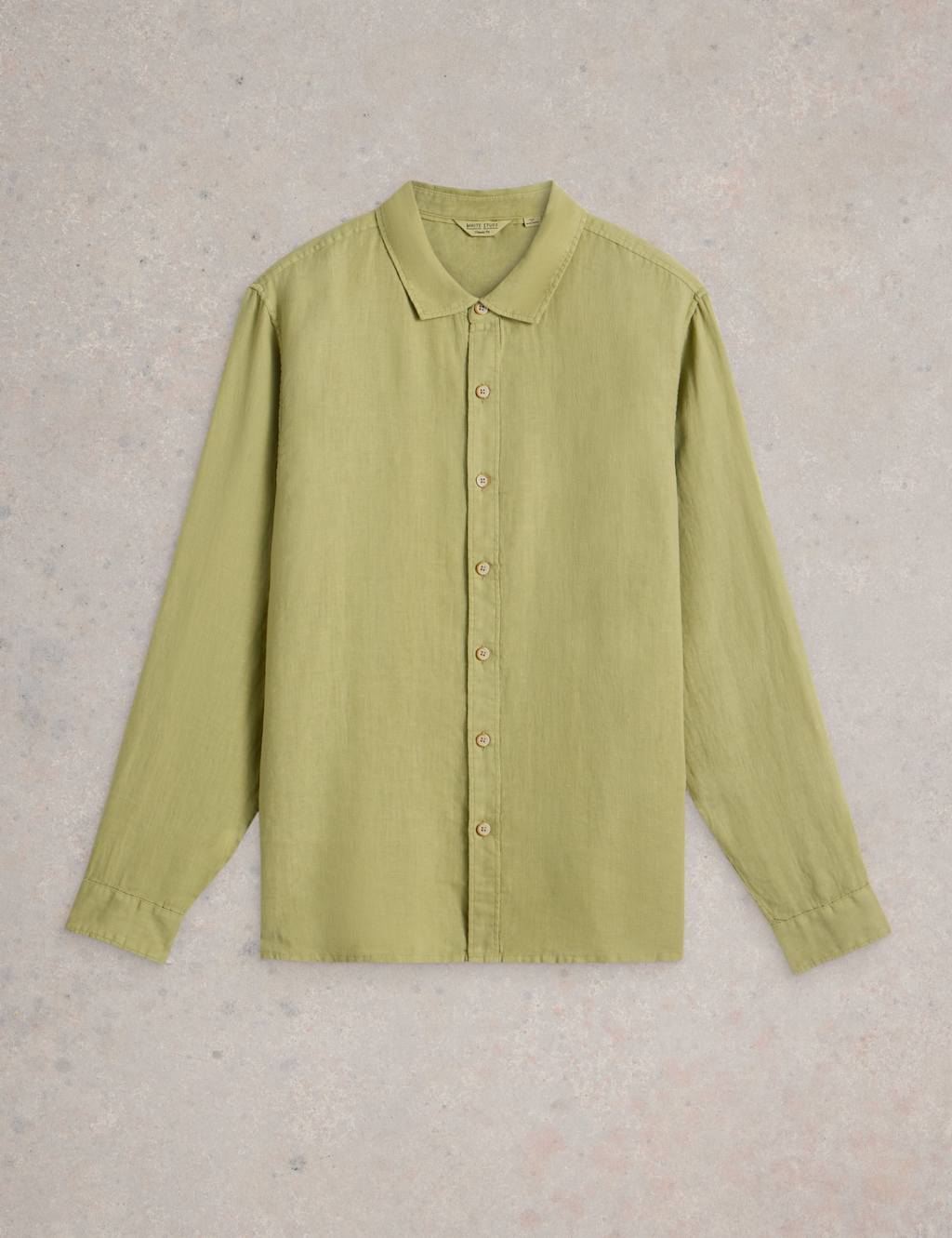 Regular Fit Pure Linen Shirt