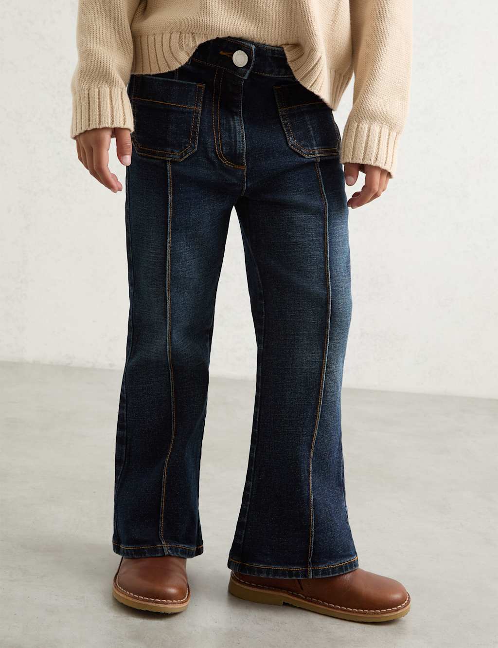 Reiss Denim Flared Jeans (3-14 Yrs) Blue