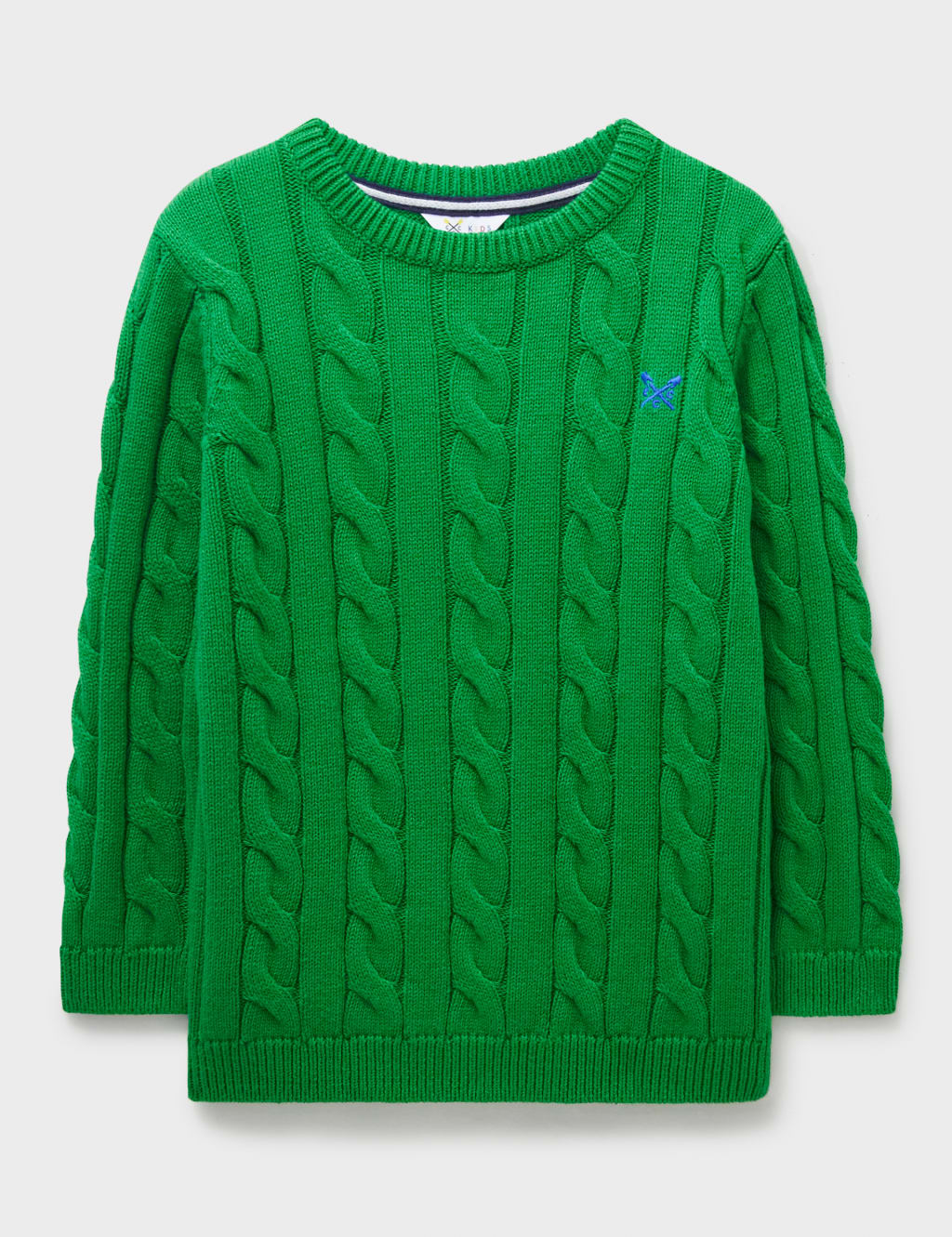 Pure Cotton Cable Knit Half Zip Jumper (3-12 Yrs)