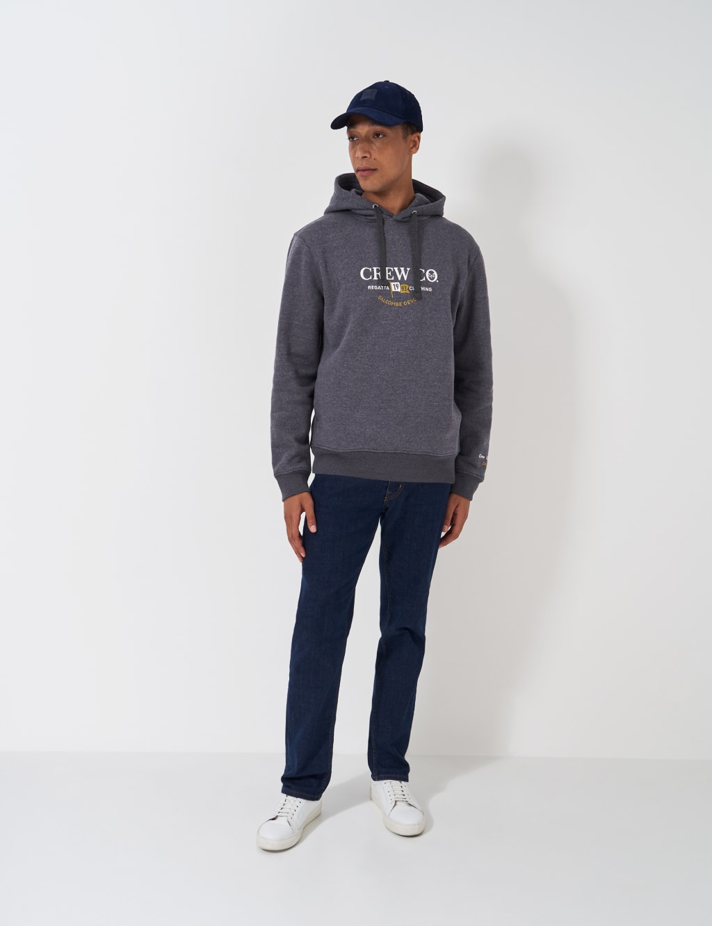 Cotton Rich Embroidered Hoodie