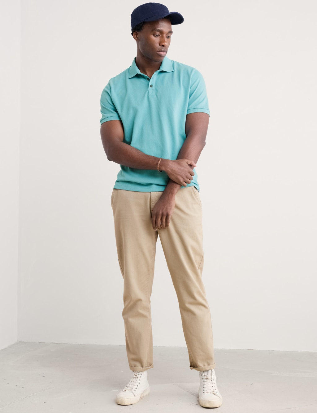 Pure Cotton Polo Shirt