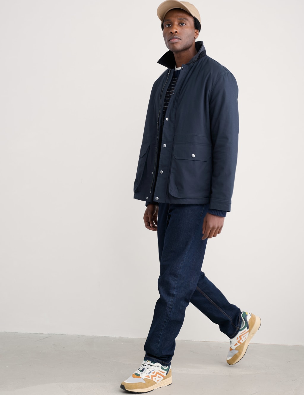 Pure Cotton Harrington Coat