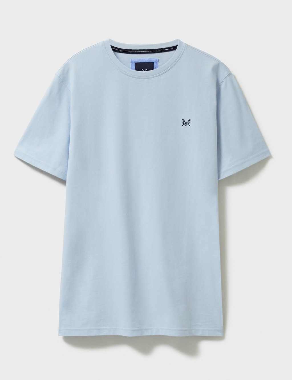 Pure Cotton Crew Neck T-Shirt