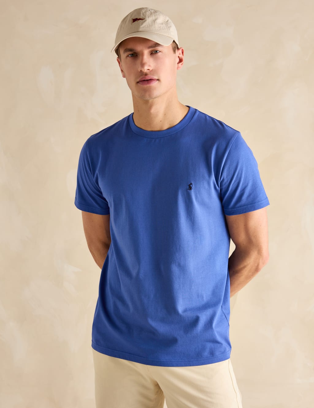 Pure Cotton Crew Neck T-Shirt