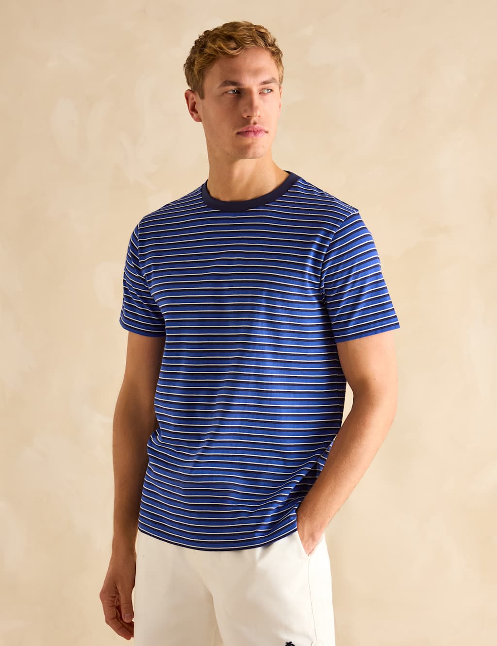 Boathouse Pure Cotton Striped T-Shirt