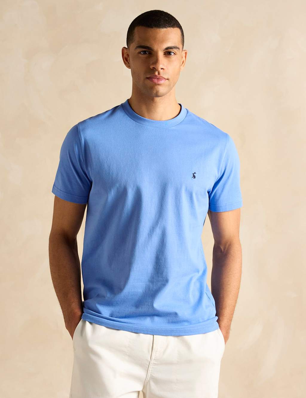3pk Pure Cotton Crew Neck T-Shirts