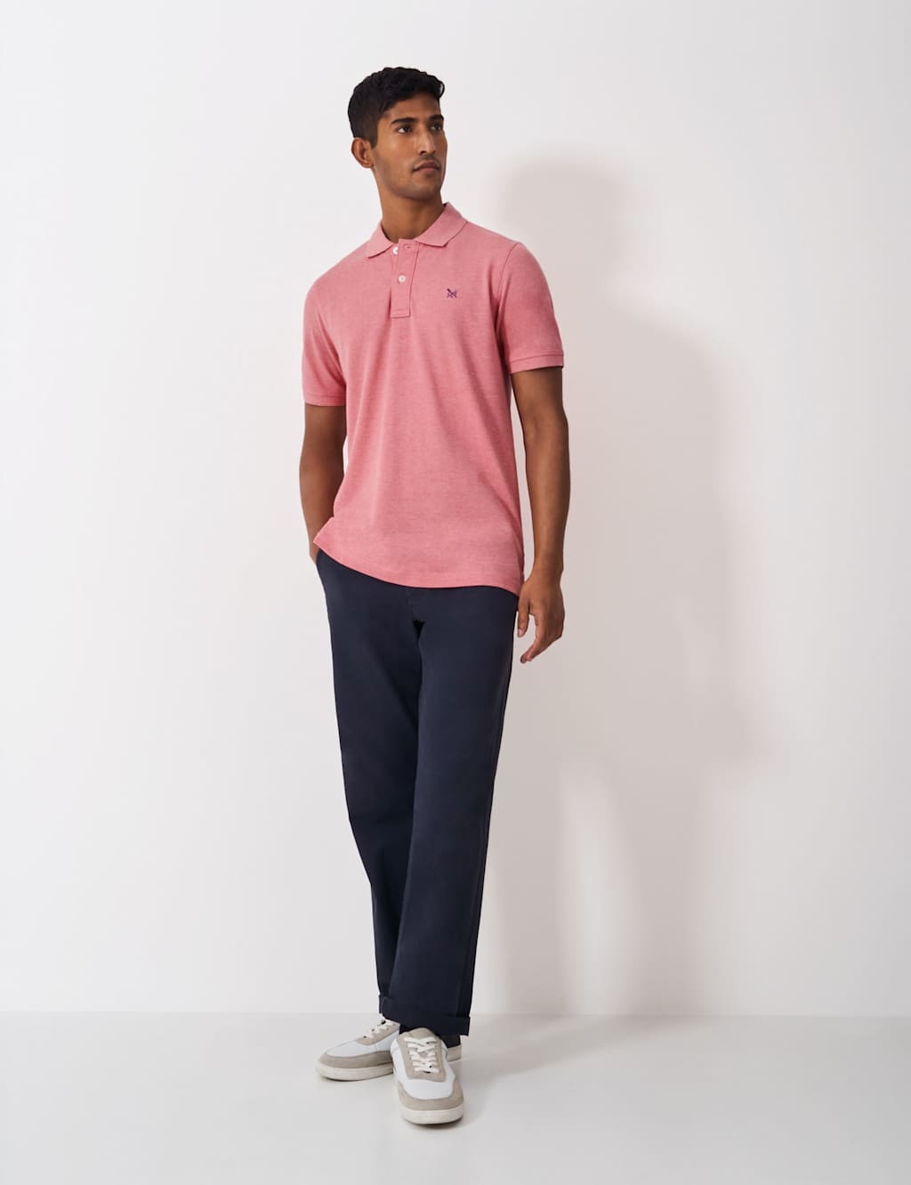 Pure Cotton Pique Polo Shirt