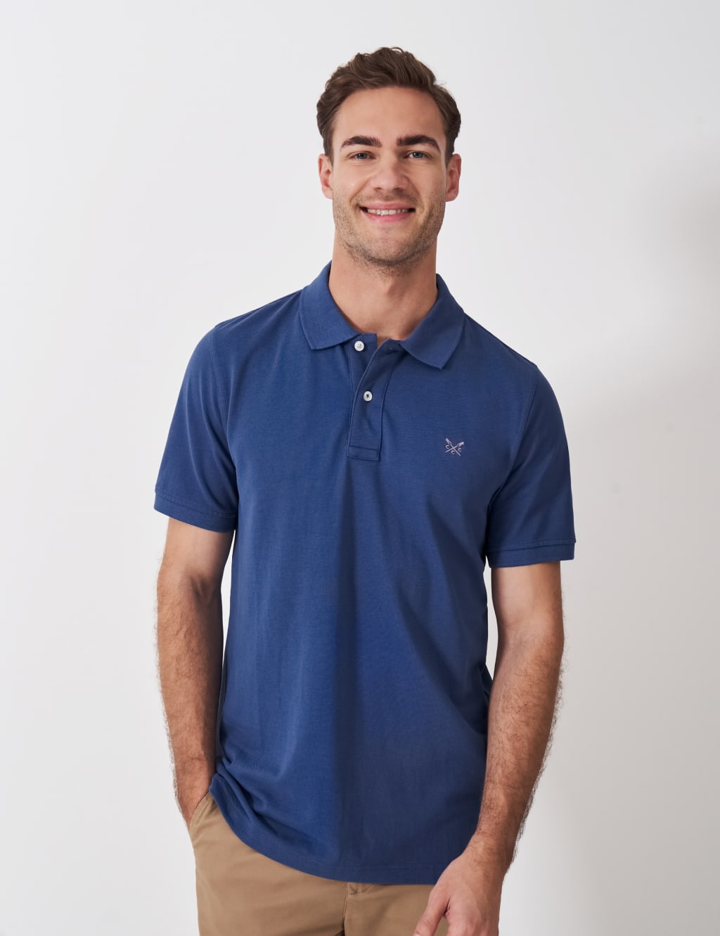 Pure Cotton Pique Polo Shirt