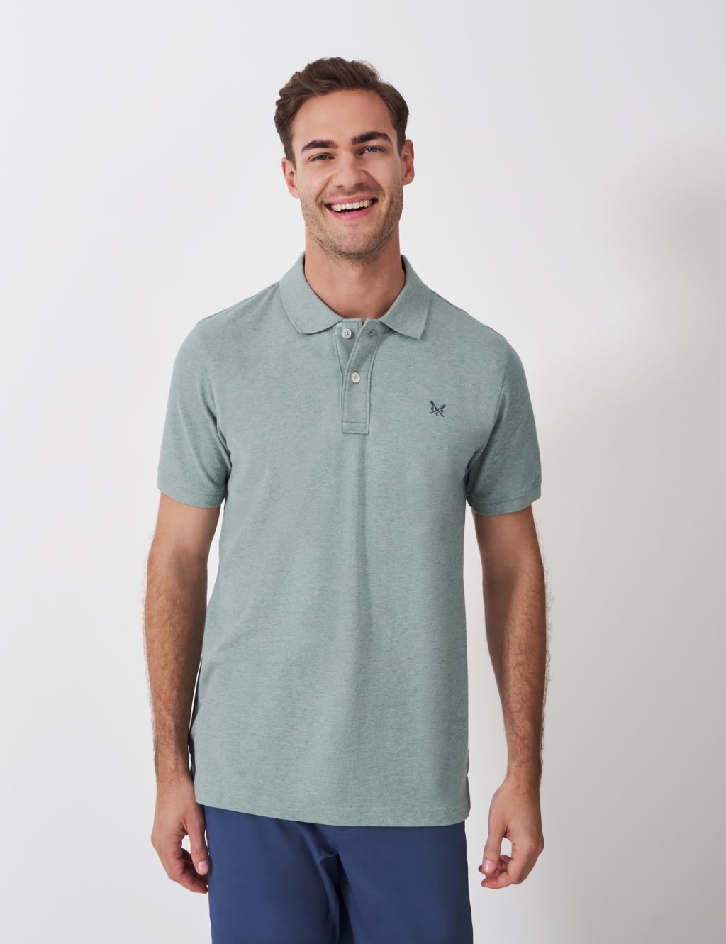 Pure Cotton Pique Polo Shirt