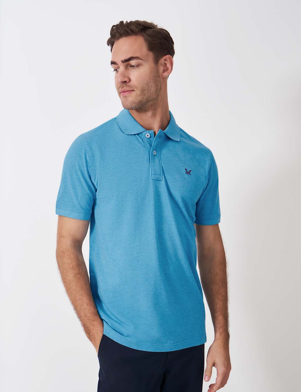 Pure Cotton Pique Polo Shirt