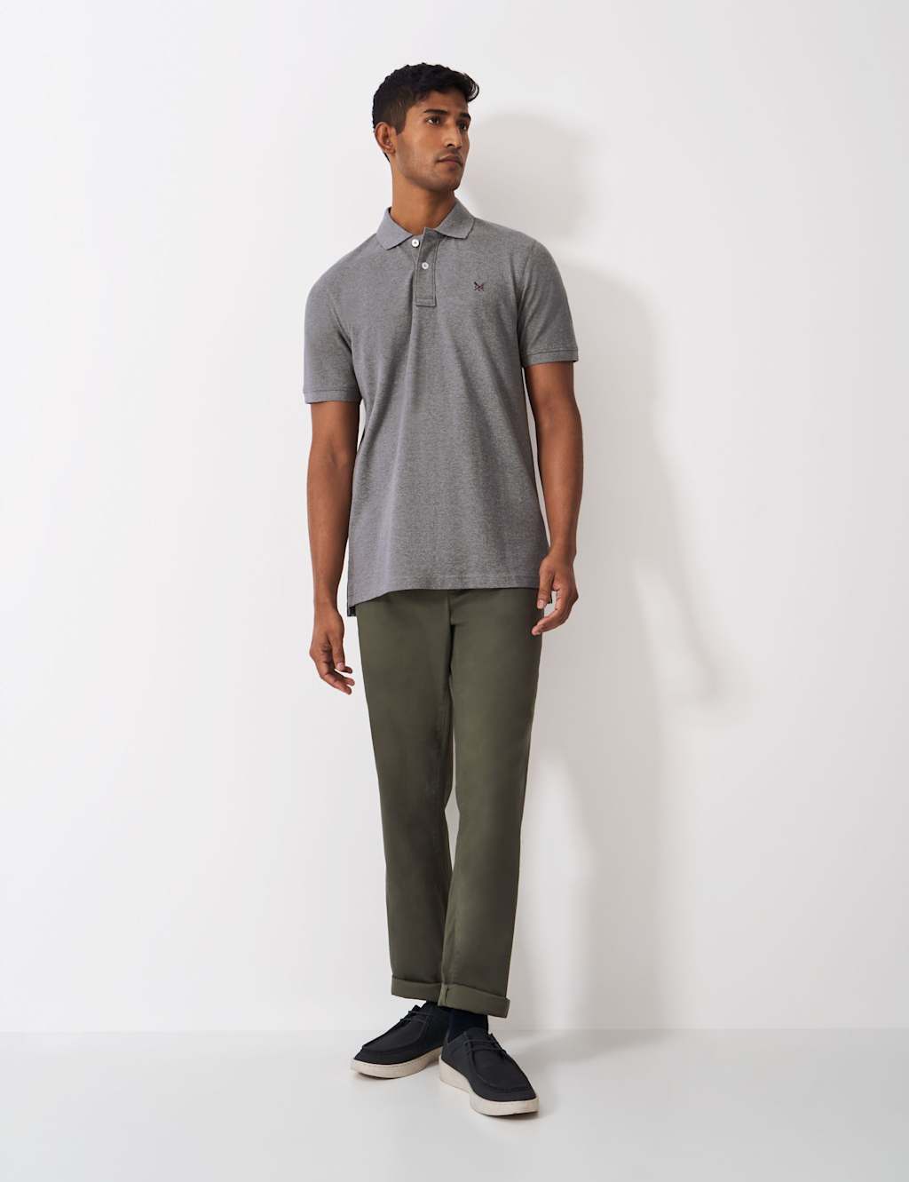 Pure Cotton Pique Polo Shirt