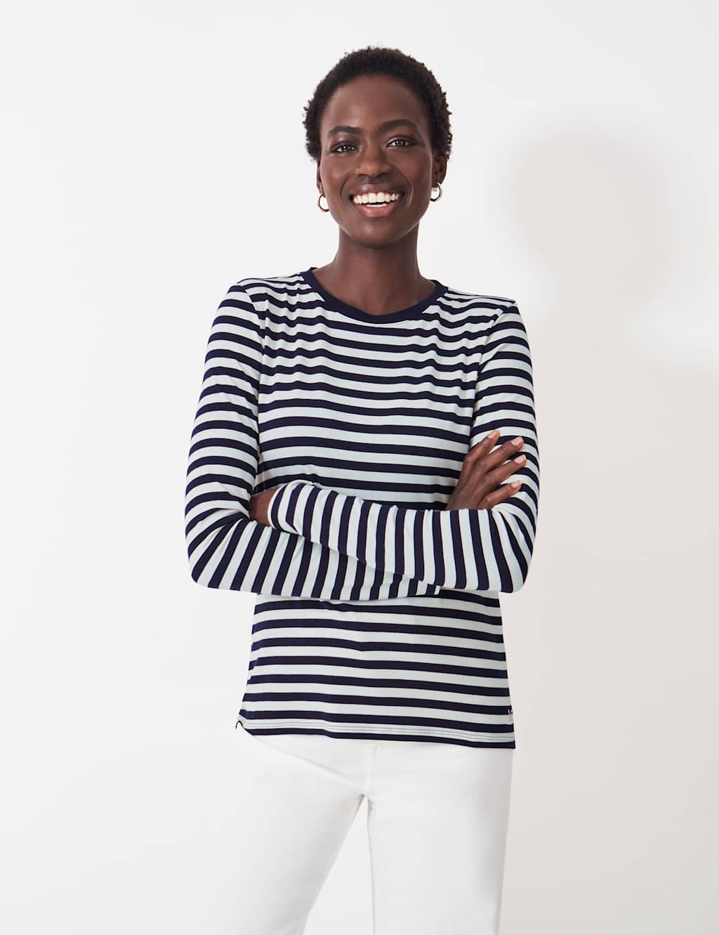 Modal Rich Striped Top