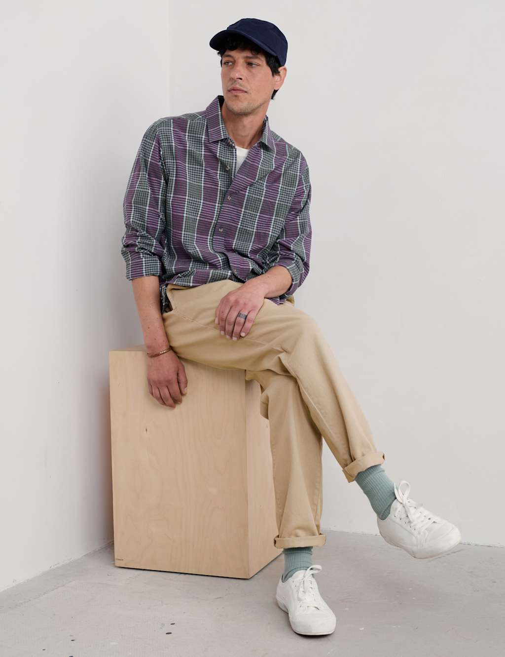 Pure Cotton Check Shirt