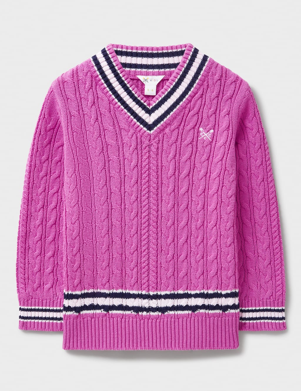 Pure Cotton Striped Jumper (3-12 Yrs)