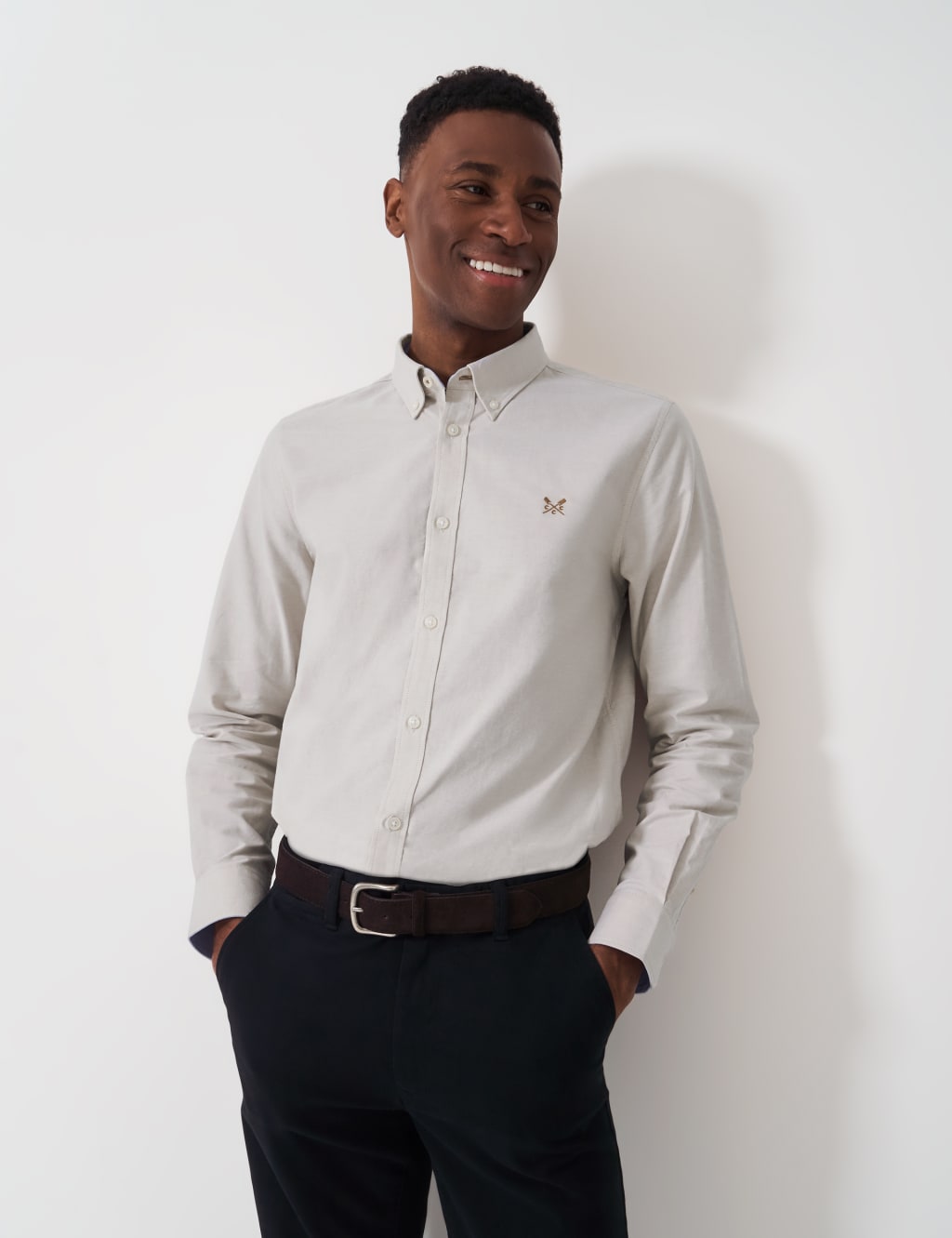 Slim Fit Pure Cotton Oxford Shirt