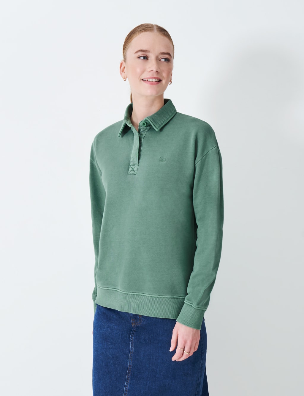 Pure Cotton Rugby Sweatshirt