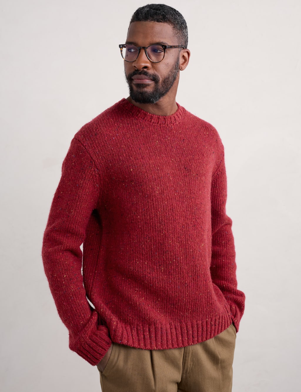 Red jumper men cheap