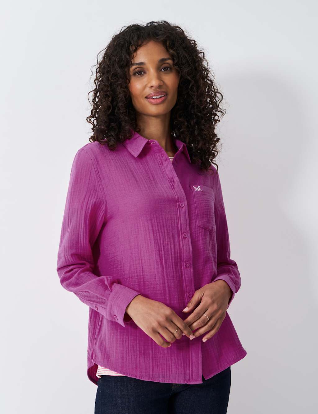 Pure Cotton Relaxed Shirt