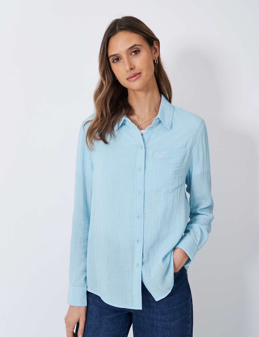 Pure Cotton Relaxed Shirt