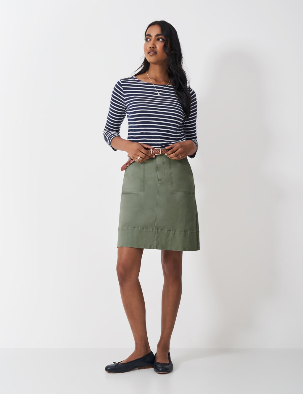 Denim Mini Skirt