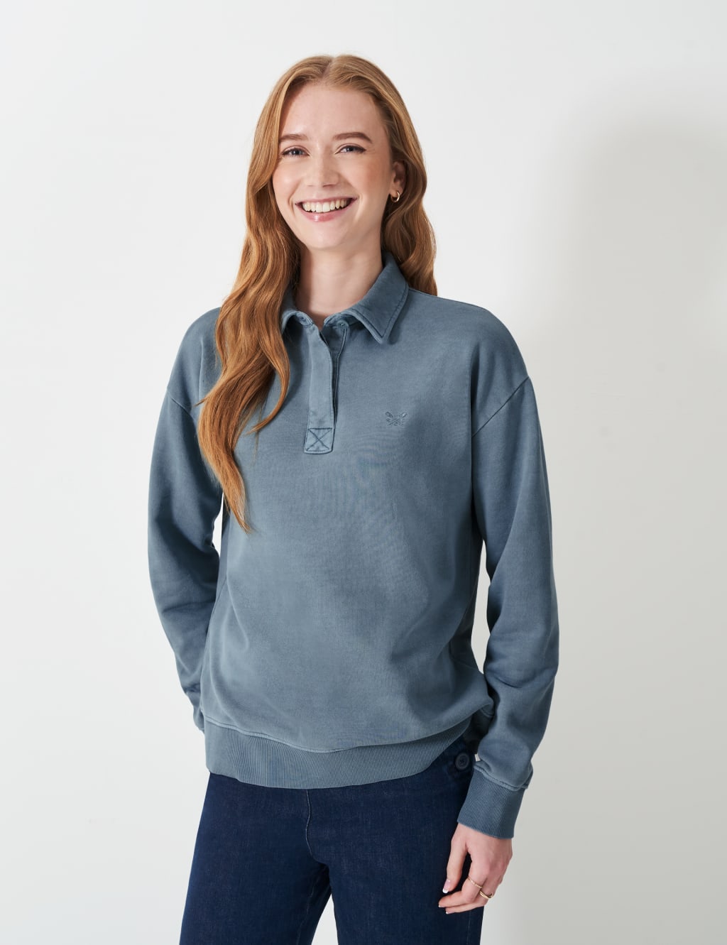 Pure Cotton Rugby Sweatshirt