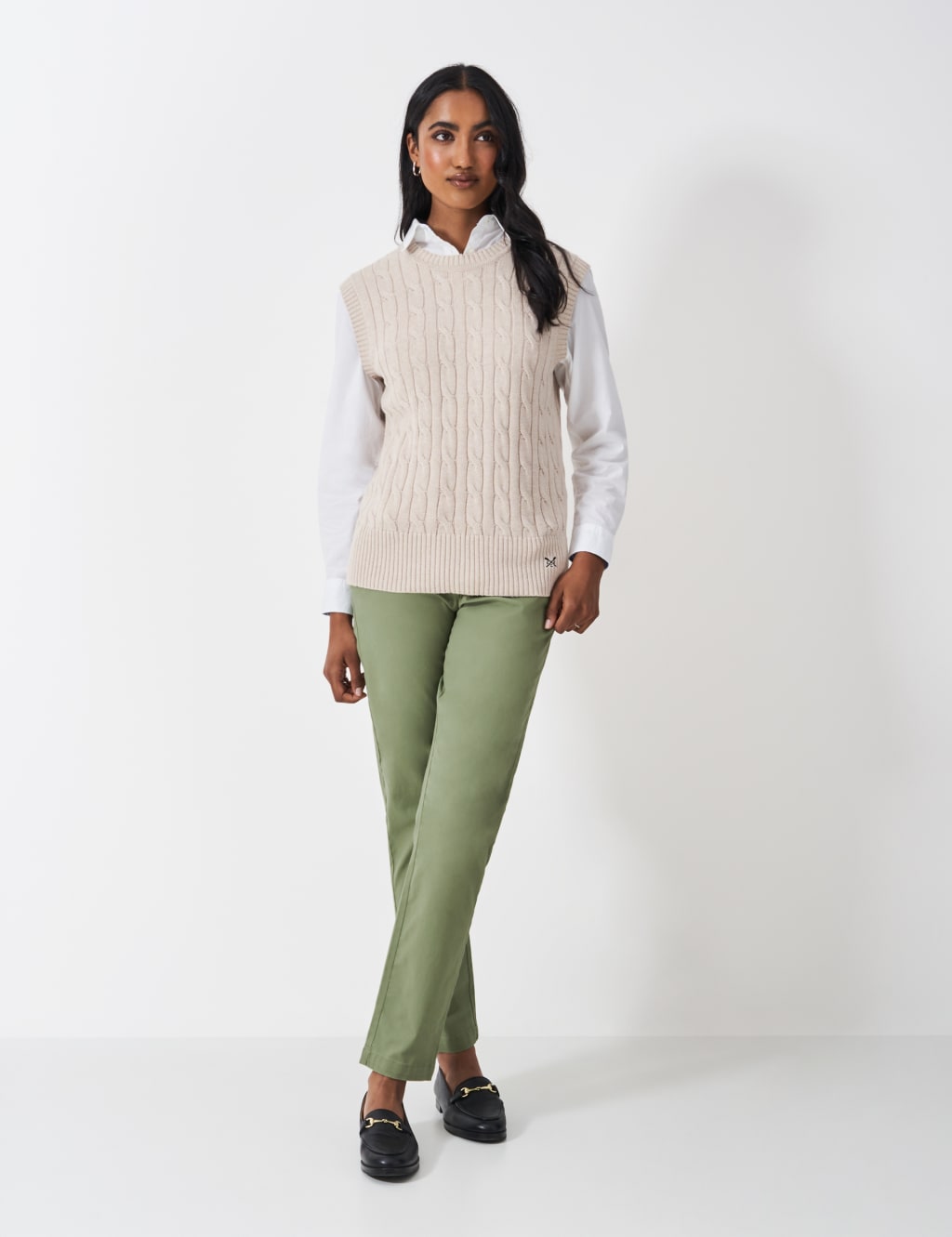 Cotton Rich Straight Leg Chinos
