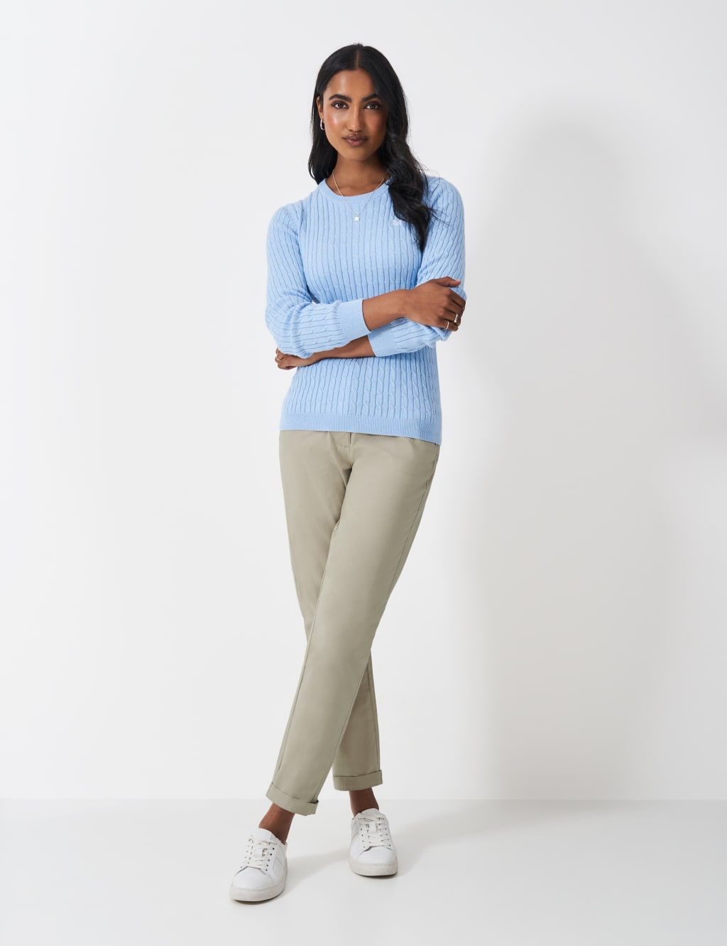 Cotton Rich Straight Leg Chinos